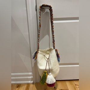 Very nice knitted hobo bag